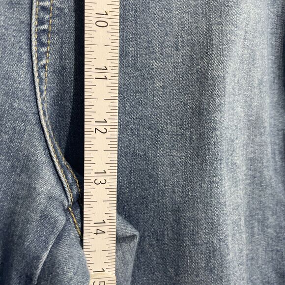 Fashion Nova Blue Jeans – Women's Size 18, Curve-Hugging Stretch Denim - Picture 3 of 12